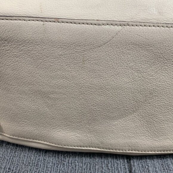 Kate Spade Chain Strap Satchel Shoulder Bag Purse Cream Leather PXRU2671-S363 - Picture 12 of 17